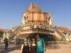 Wat Chedi Luang with Christie
